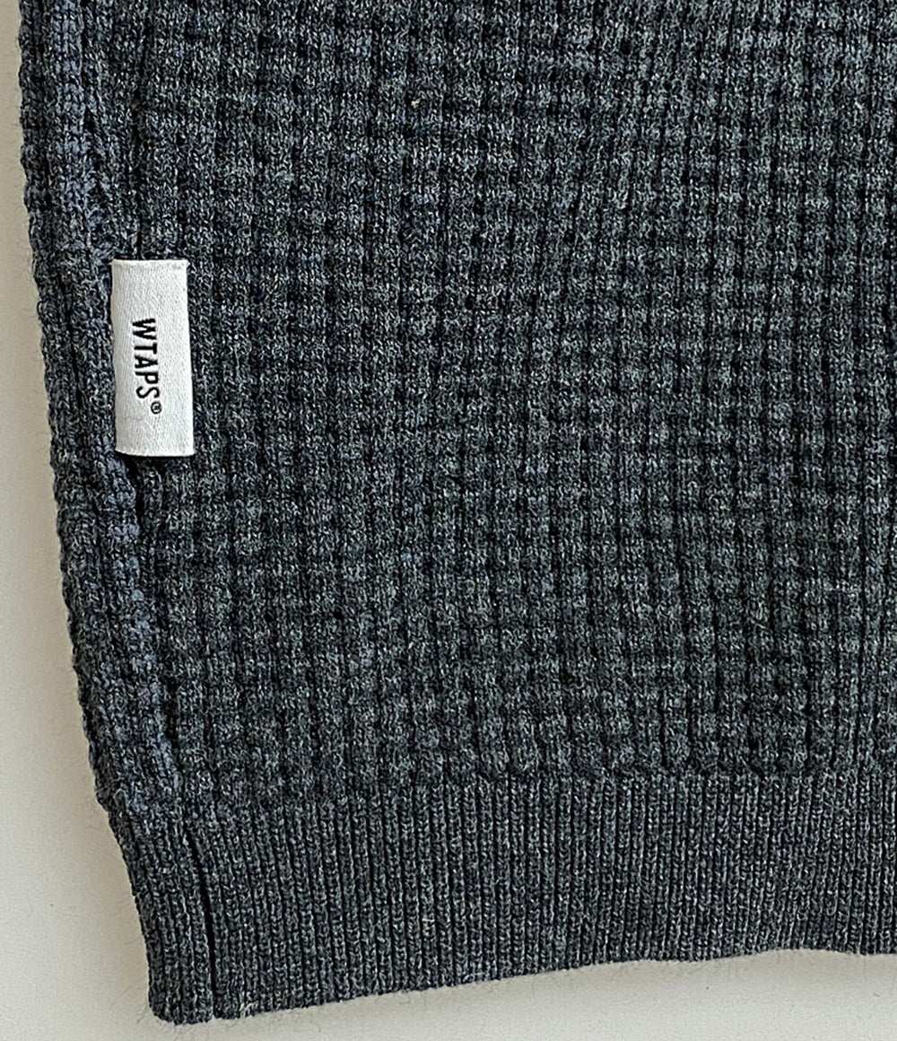 WTAPS 半袖ニット グレー メンズ SIZE 02 ダブルタップス