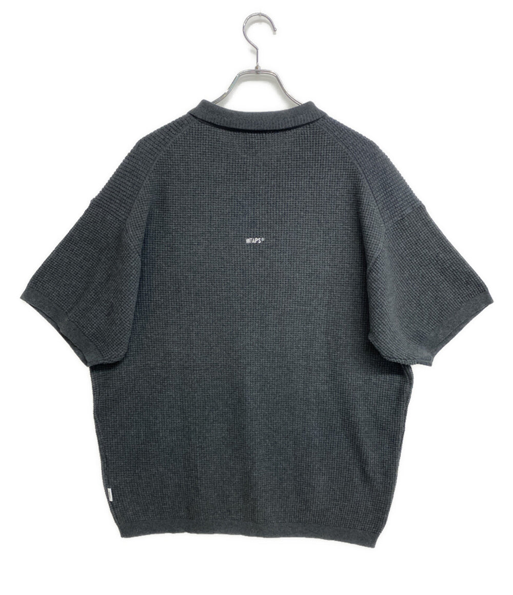 WTAPS 半袖ニット グレー メンズ SIZE 02 ダブルタップス