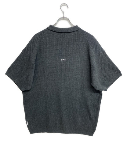 WTAPS 半袖ニット グレー メンズ SIZE 02 ダブルタップス