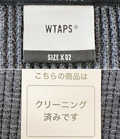 WTAPS 半袖ニット グレー メンズ SIZE 02 ダブルタップス