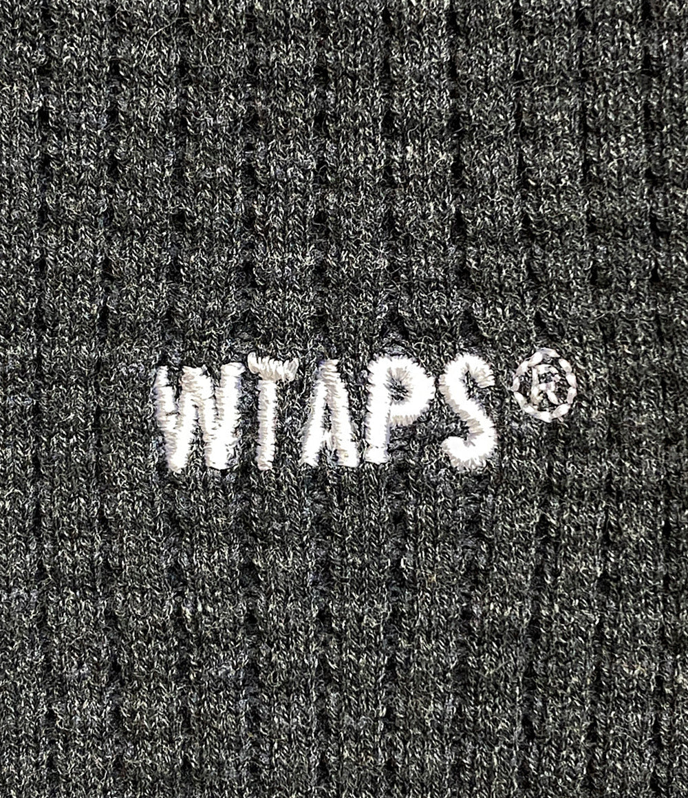 WTAPS 半袖ニット グレー メンズ SIZE 02 ダブルタップス