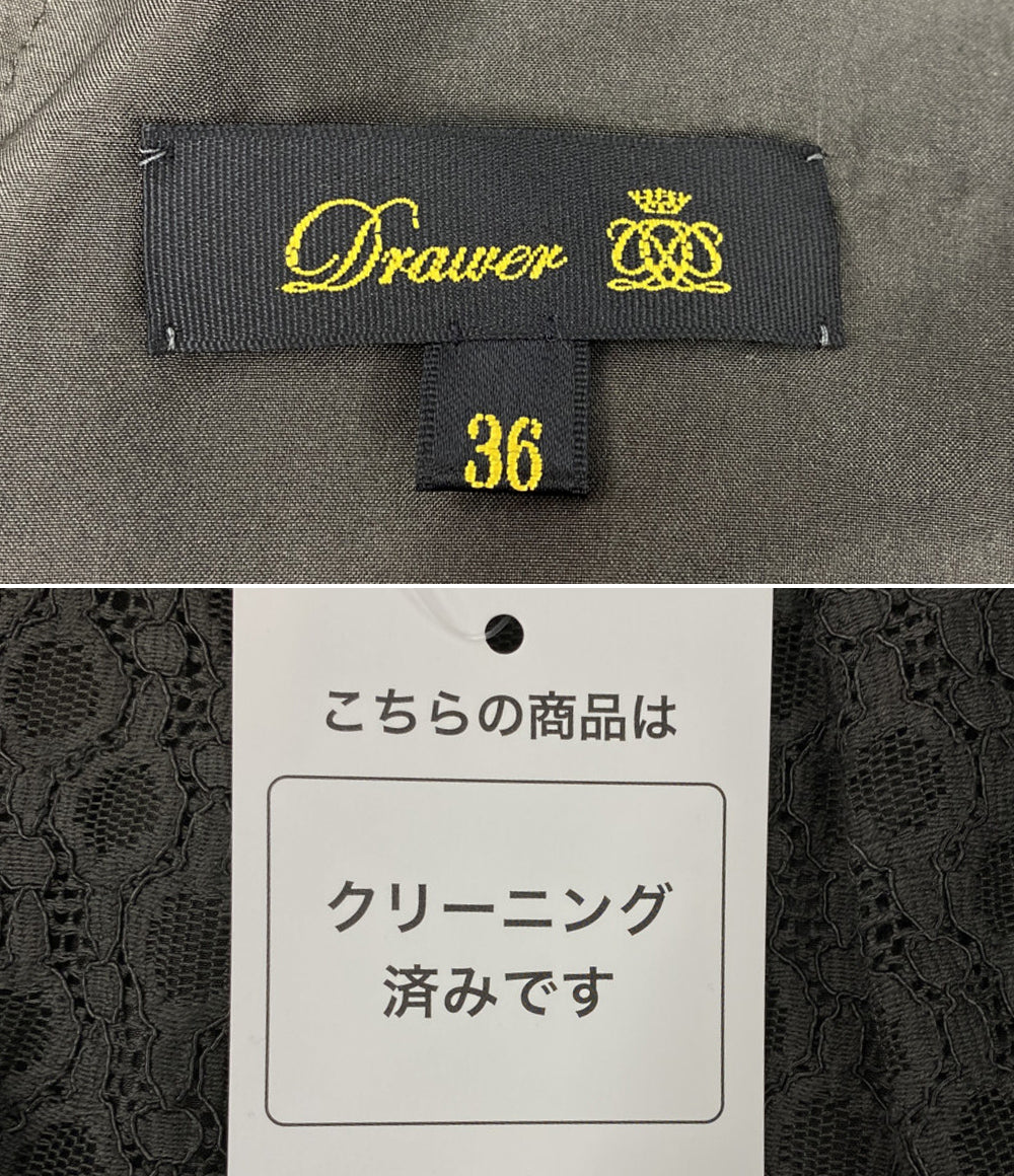 Drawer レースパンツ 6514-2-991602 レディース SIZE 36 ドゥロワー