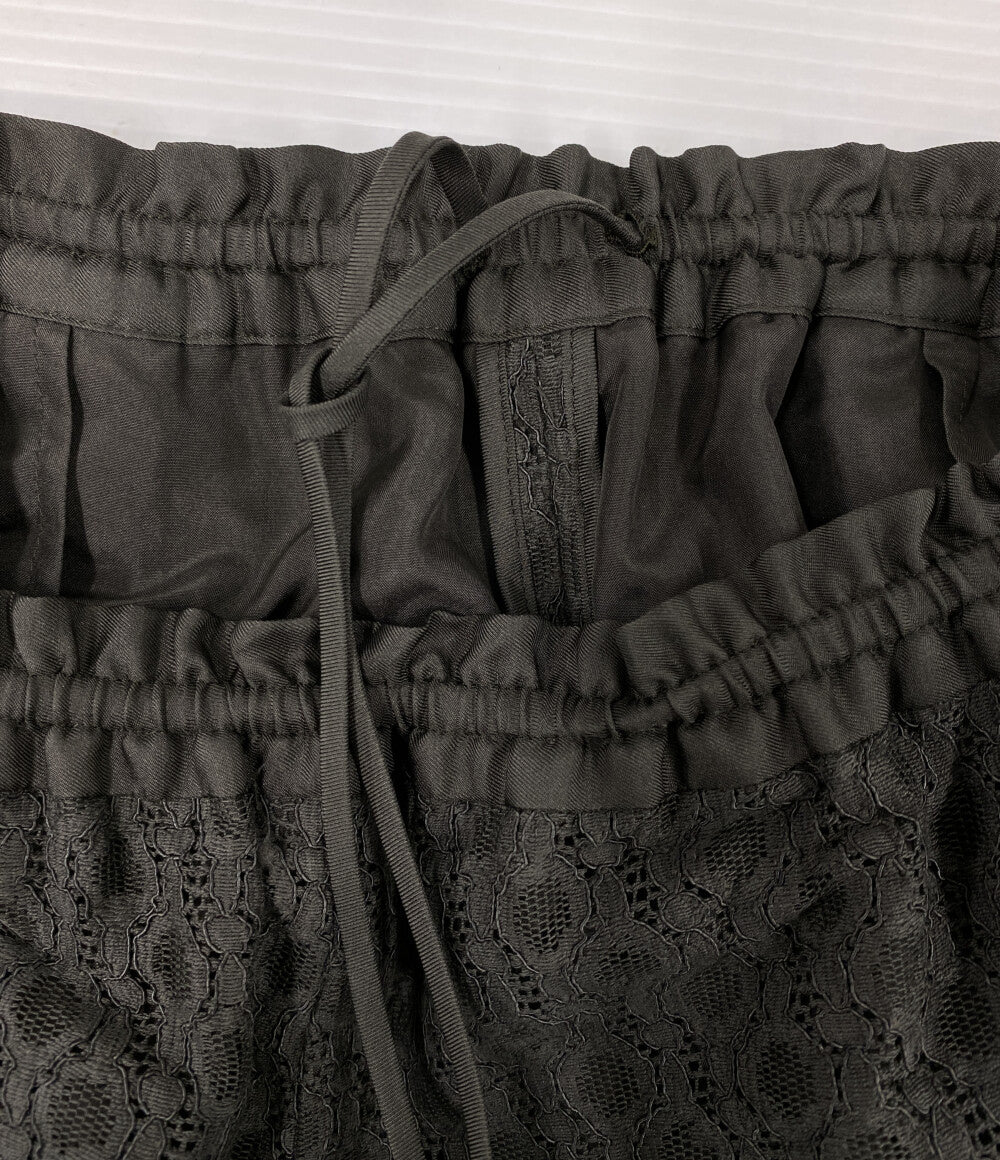 Drawer レースパンツ 6514-2-991602 レディース SIZE 36 ドゥロワー