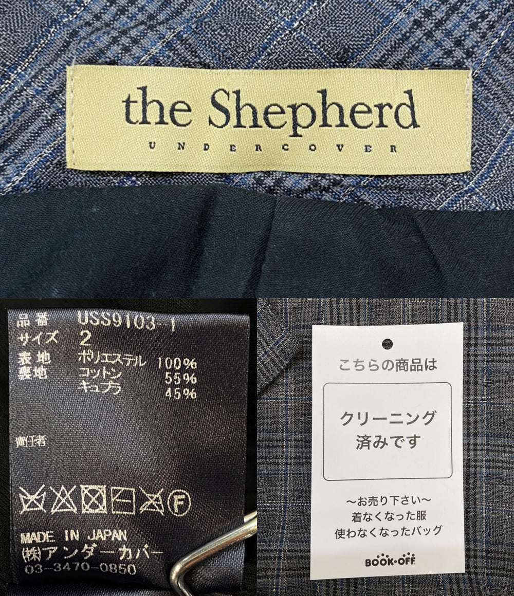 the Shepherd ザ シェパード ジャケット グレー チェック柄 レディース SIZE 2