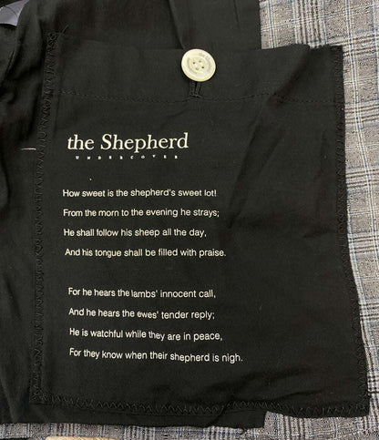 the Shepherd ザ シェパード ジャケット グレー チェック柄 レディース SIZE 2