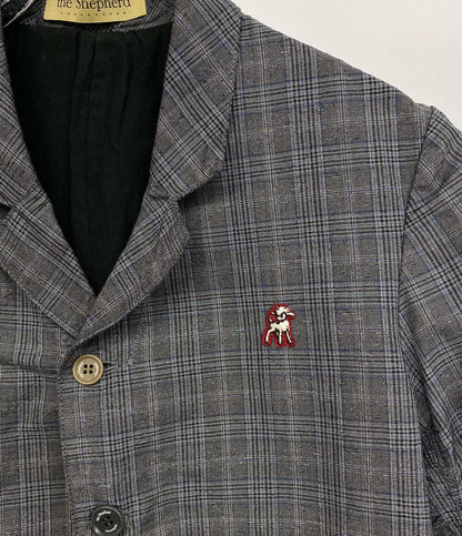 the Shepherd ザ シェパード ジャケット グレー チェック柄 レディース SIZE 2