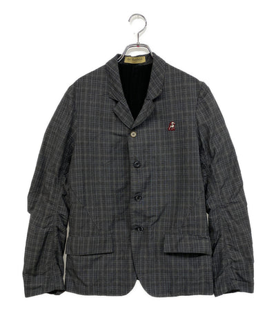 the Shepherd ザ シェパード ジャケット グレー チェック柄 レディース SIZE 2