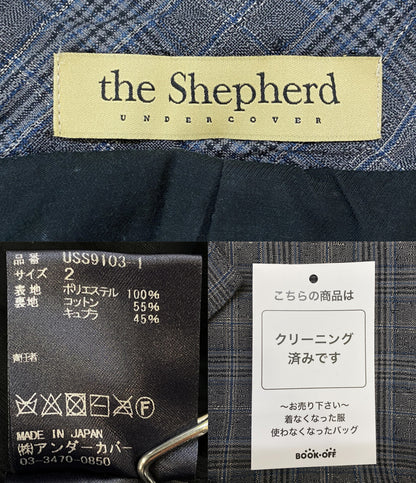 the Shepherd ザ シェパード ジャケット グレー チェック柄 レディース SIZE 2