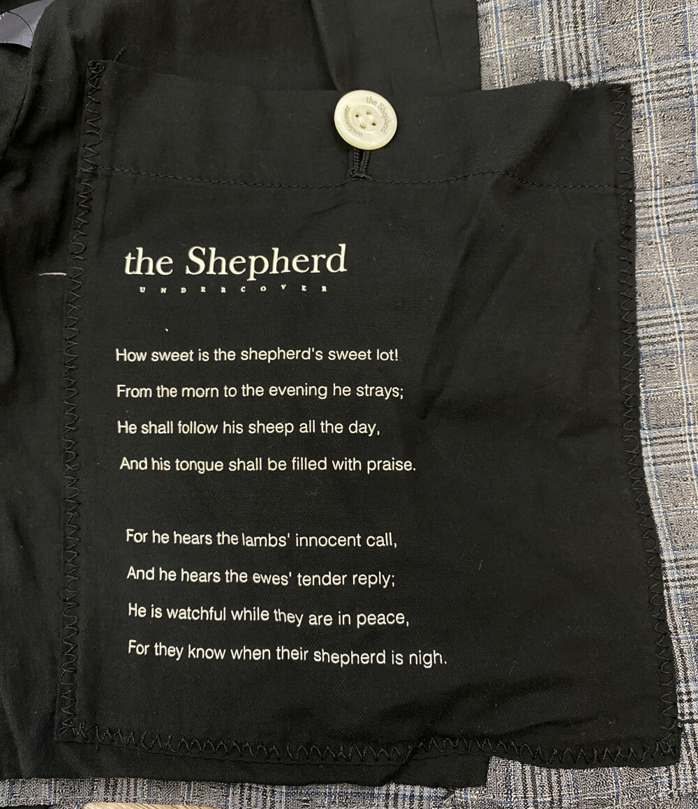 the Shepherd ザ シェパード ジャケット グレー チェック柄 レディース SIZE 2
