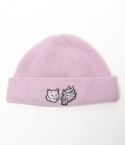 MAISON KITSUNE ニット帽 ピンク SPCNYMM06101 レディース メゾンキツネ
