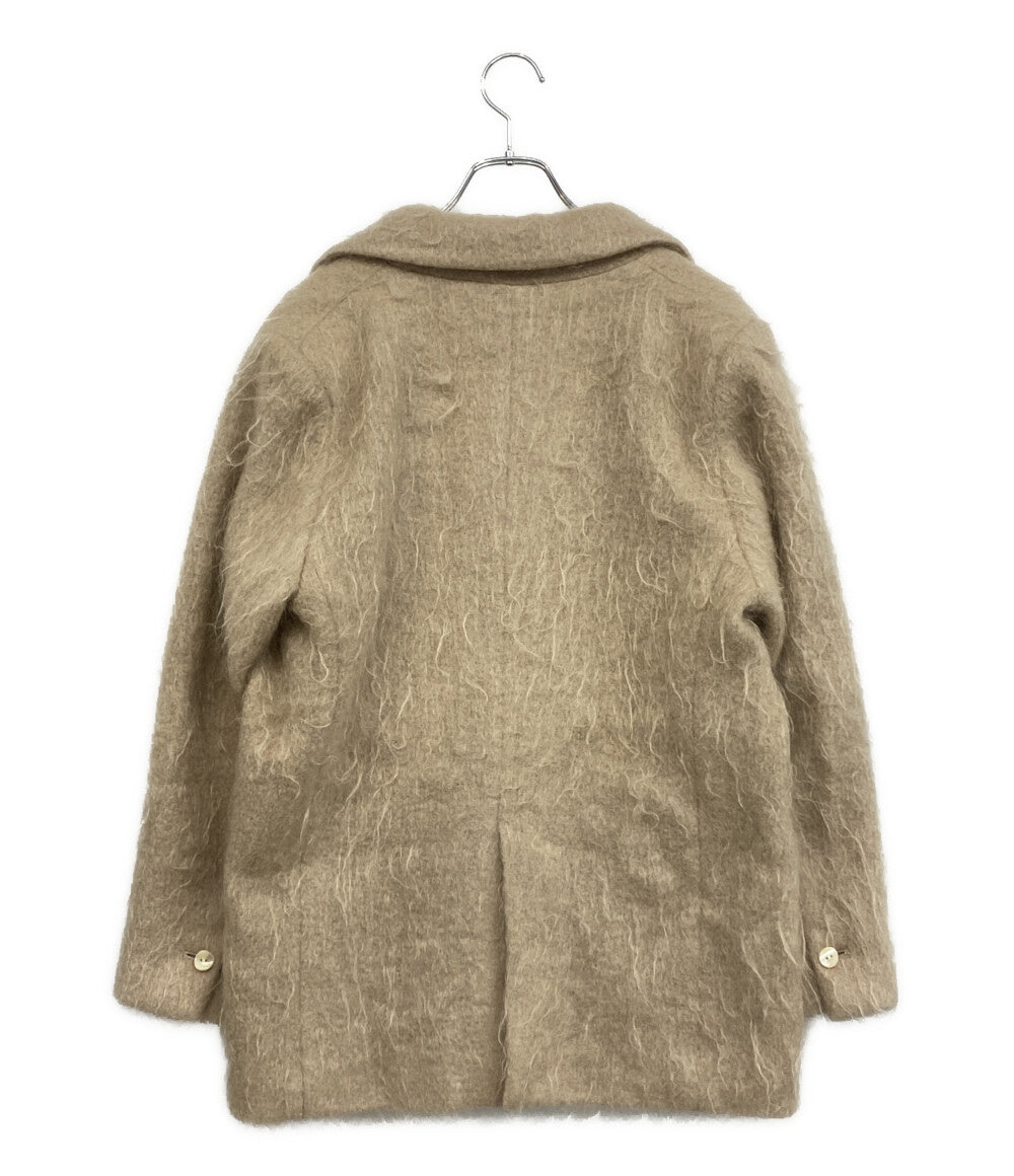 美品 anuans アニュアンス モヘアシャギーテーラードジャケット 24AW 1524501138-0 レディース SIZE F