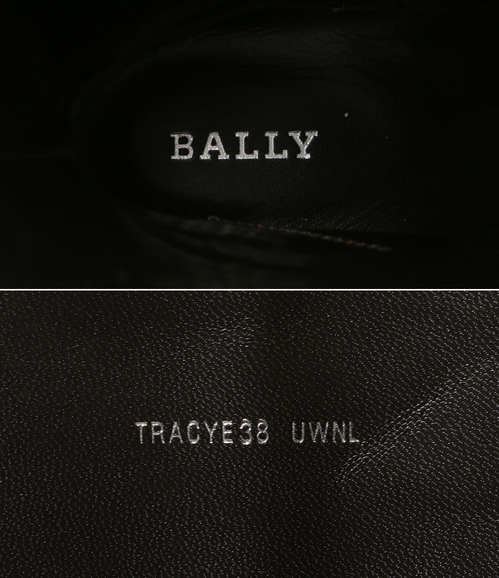 BALLY ブーツ ブラウン ベルト付き レディース SIZE 38 バリー