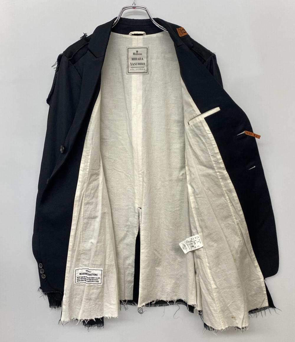 MIHARA YASUHIRO B07JK201 MMY 再構築テーラードジャケット メンズ SIZE 38 ミハラヤスヒロ