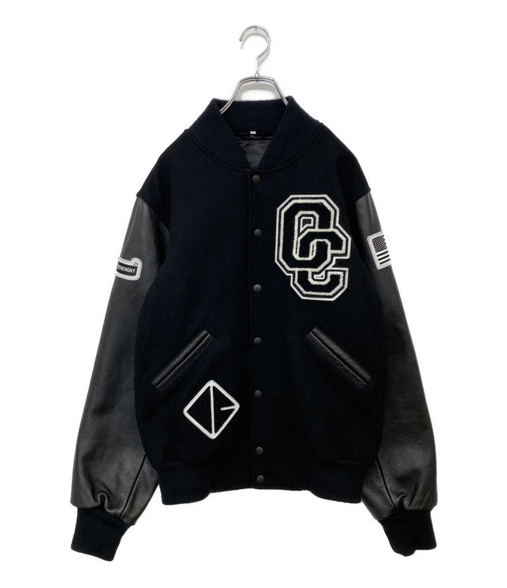OPENING CEREMONY スタジャン ブラック ワッペン 660-5.JR UU メンズ SIZE M オープニングセレモニー