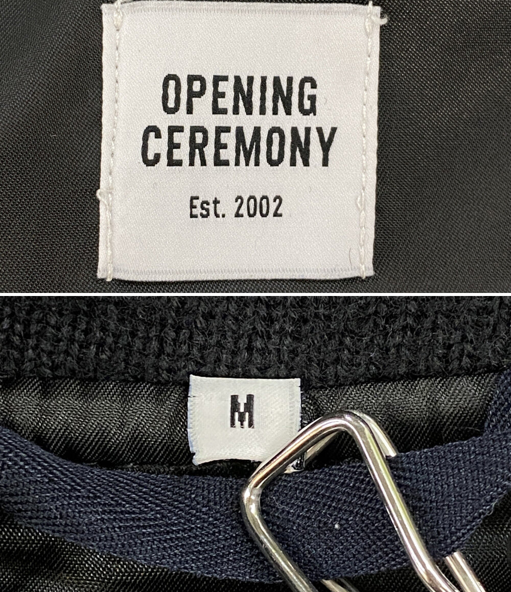 OPENING CEREMONY スタジャン ブラック ワッペン 660-5.JR UU メンズ SIZE M オープニングセレモニー