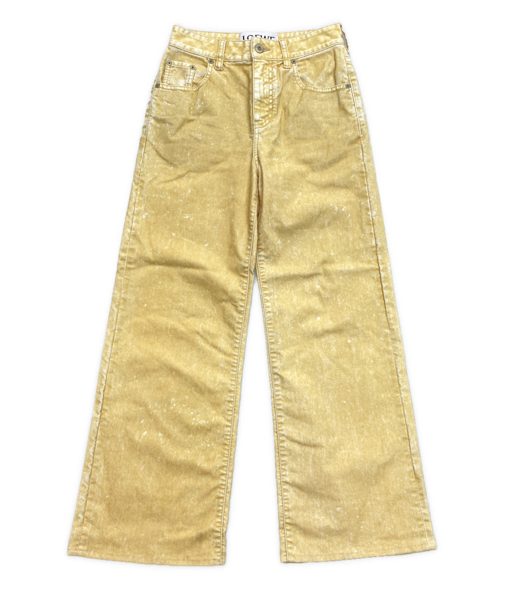 LOEWE コットン デニムパンツ S359Y11XAM レディース SIZE 32 ロエベ