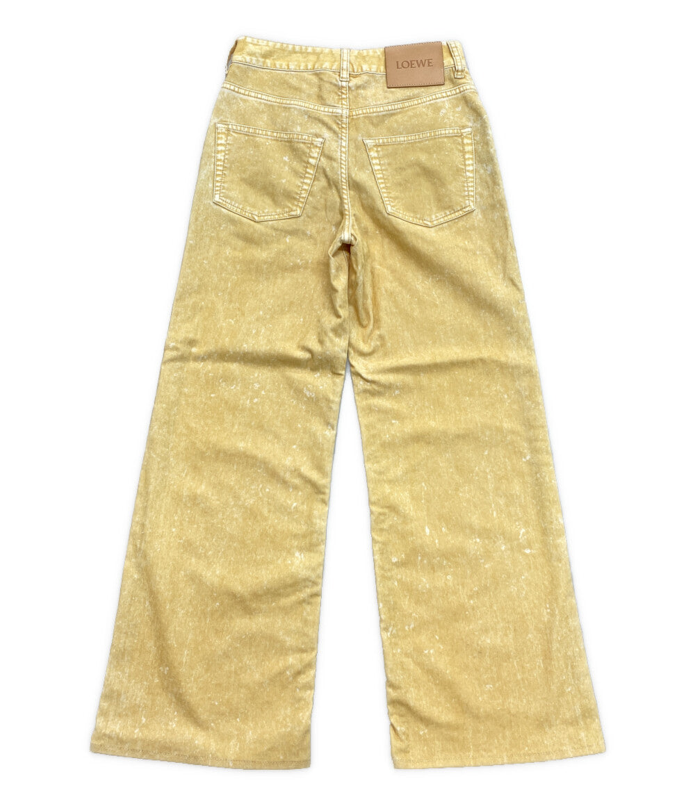 LOEWE コットン デニムパンツ S359Y11XAM レディース SIZE 32 ロエベ