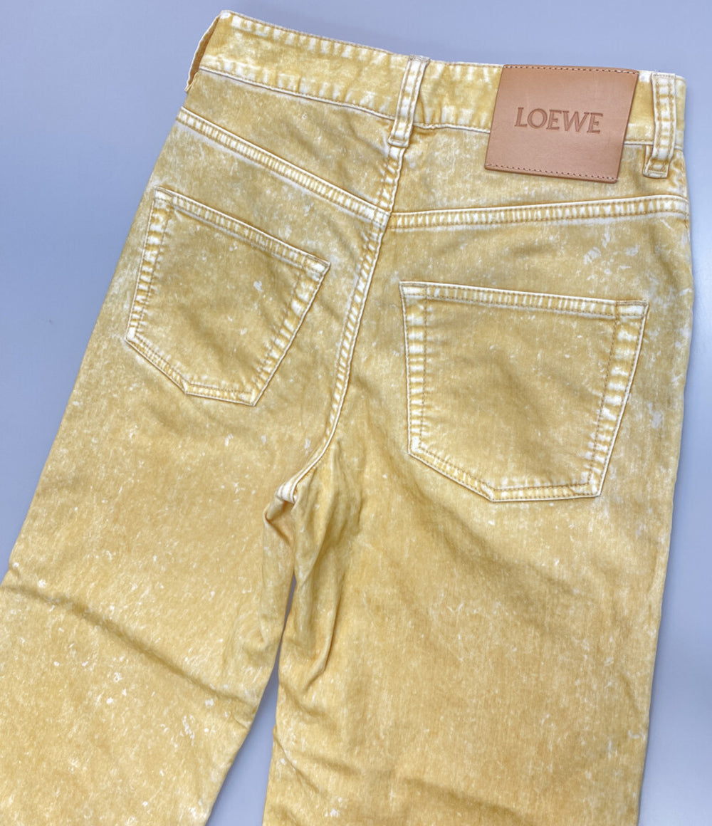 LOEWE コットン デニムパンツ S359Y11XAM レディース SIZE 32 ロエベ