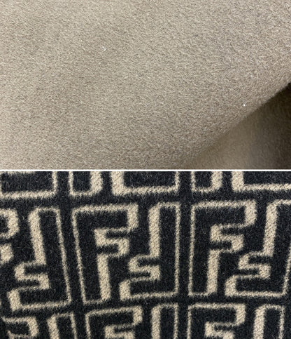FENDI リバーシブルフーデットコート ウール ズッカ メンズ SIZE 50 フェンディ
