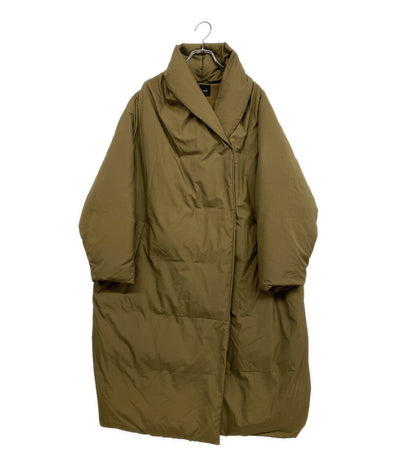 mizuiro ind. ミズイロインド ドレープショールダウンコート ブラウン レディース SIZE -