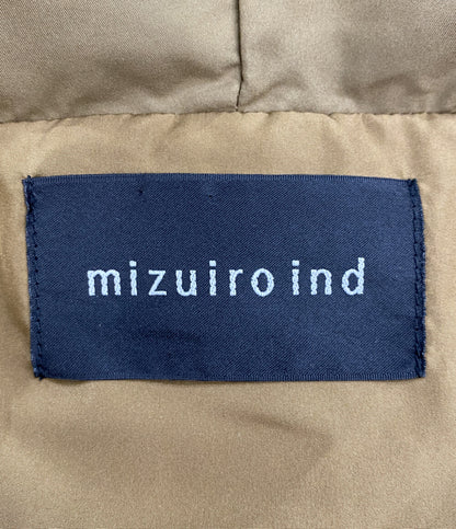 mizuiro ind. ミズイロインド ドレープショールダウンコート ブラウン レディース SIZE -