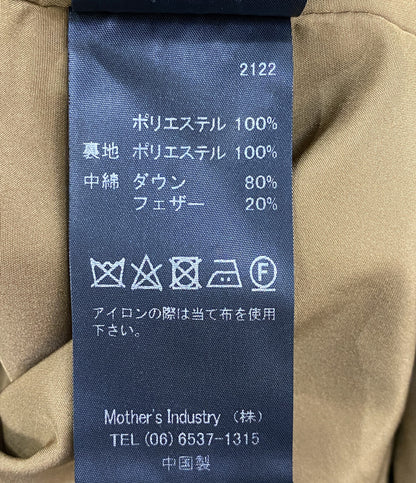 mizuiro ind. ミズイロインド ドレープショールダウンコート ブラウン レディース SIZE -