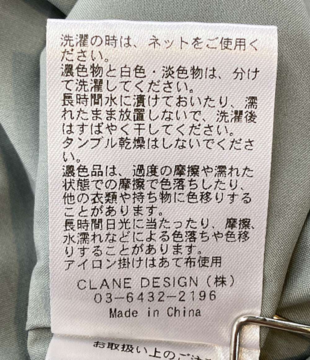 美品 CLANE 半袖ワンピース 18112-5062 レディース SIZE - クラネ