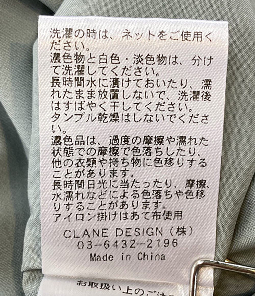 美品 CLANE 半袖ワンピース 18112-5062 レディース SIZE - クラネ