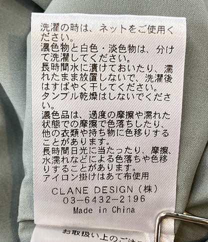 美品 CLANE 半袖ワンピース 18112-5062 レディース SIZE - クラネ