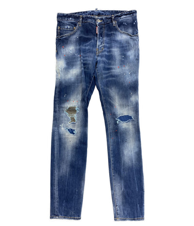 DSQUARED2 デニムパンツ SUPER TWINKY JEAN S74LB0994 メンズ SIZE 52 ディースクエアード