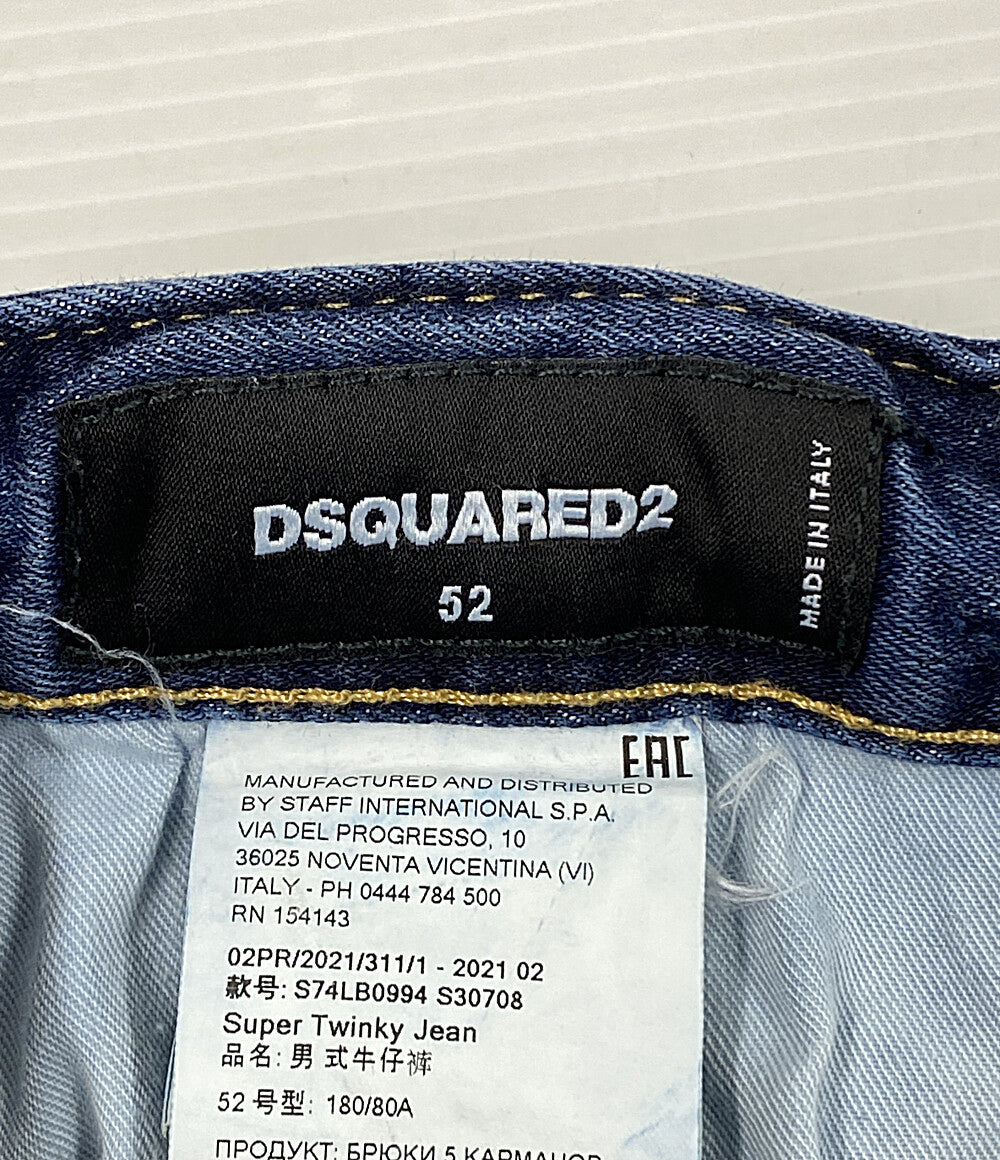 DSQUARED2 デニムパンツ SUPER TWINKY JEAN S74LB0994 メンズ SIZE 52 ディースクエアード