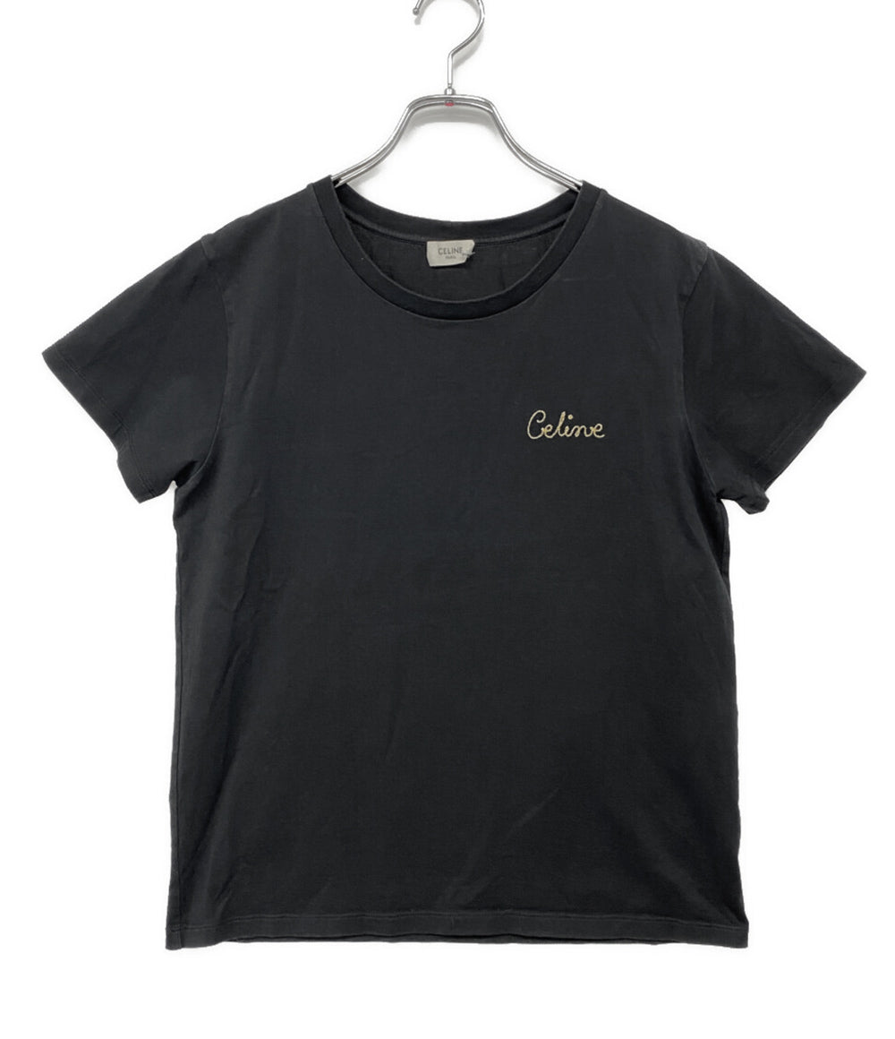 CELINE エンブロイダリーTシャツ レディース SIZE L セリーヌ