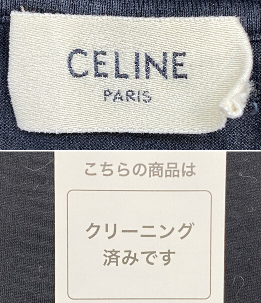 CELINE エンブロイダリーTシャツ レディース SIZE L セリーヌ