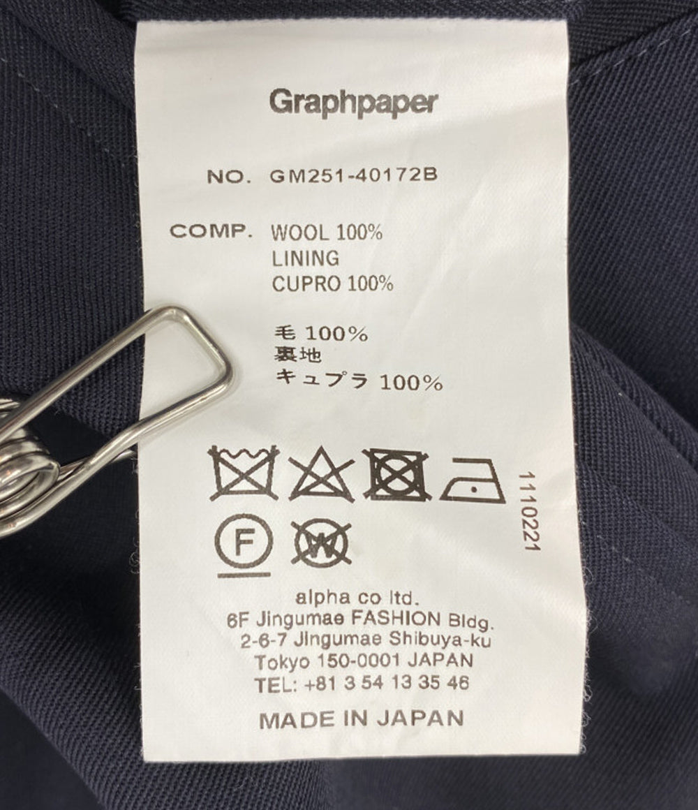 Graphpaper グラフペーパー テーパードパンツ GM251-40172B メンズ SIZE 1