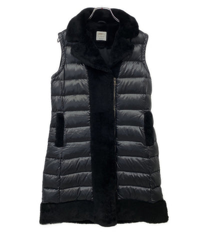 EMMETI ロングダウンベスト レディース SIZE 38 エンメティ