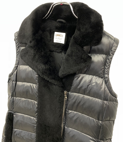 EMMETI ロングダウンベスト レディース SIZE 38 エンメティ