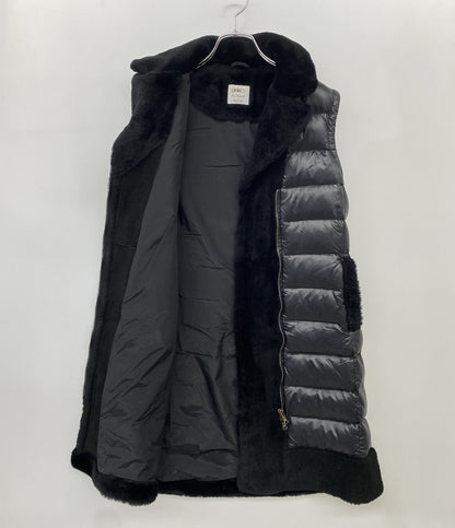 EMMETI ロングダウンベスト レディース SIZE 38 エンメティ