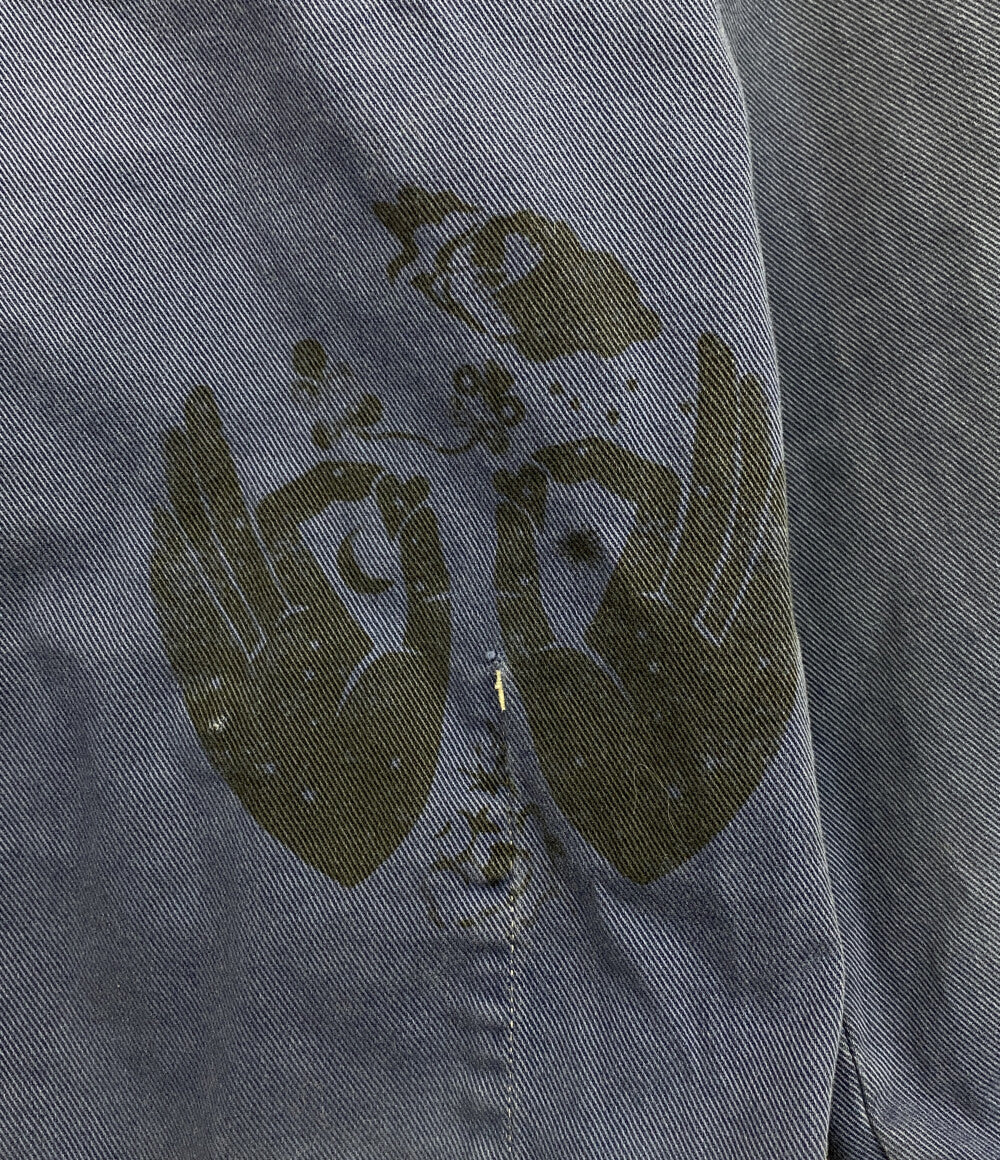 Christian Dior ジャケット デニムジャケット ユーズド加工 レディース SIZE 34 クリスチャンディオール