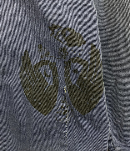 Christian Dior ジャケット デニムジャケット ユーズド加工 レディース SIZE 34 クリスチャンディオール