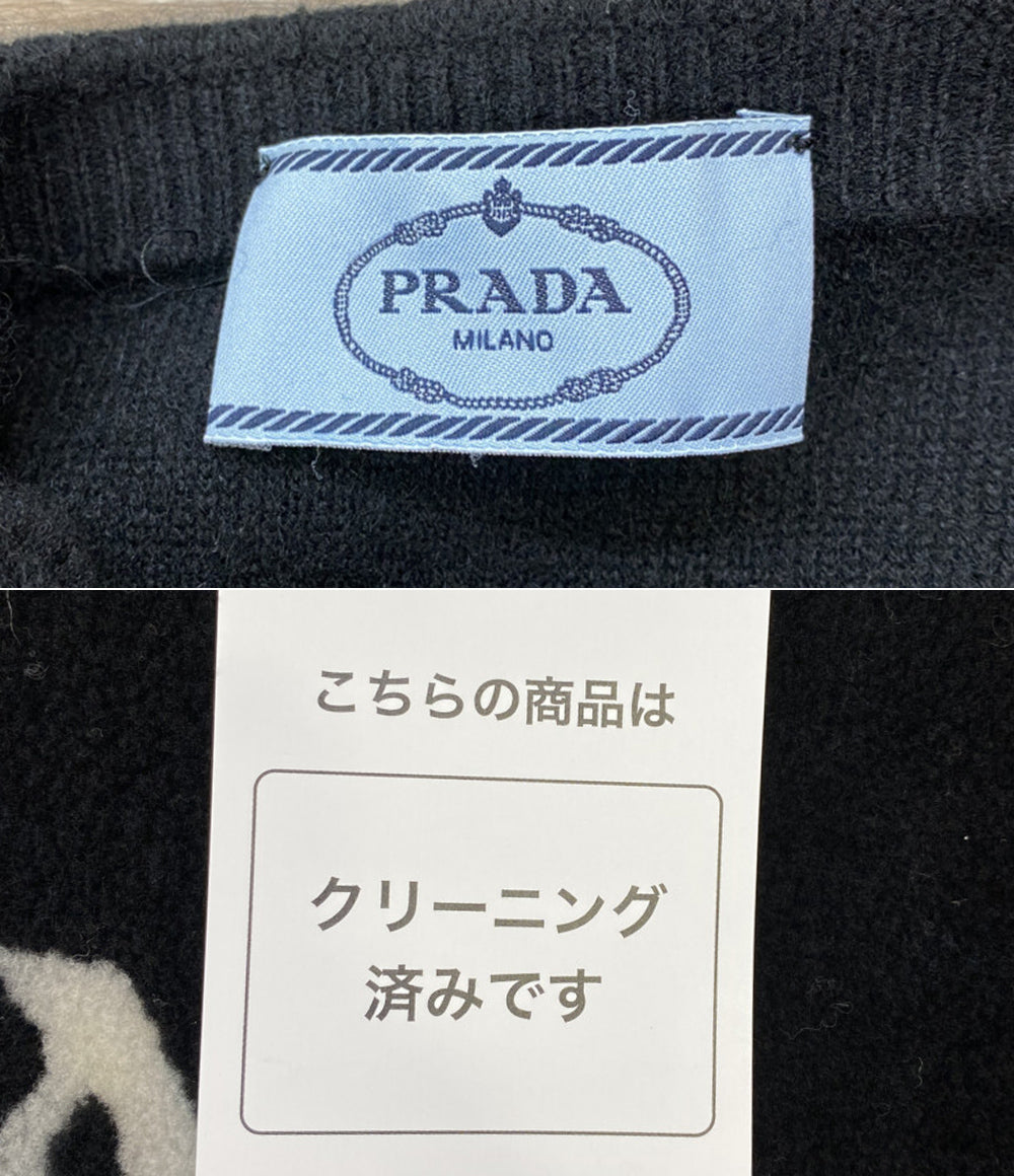 PRADA カシミヤニット ブラック 21AW P24I1B レディース SIZE 36 プラダ