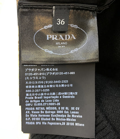 PRADA カシミヤニット ブラック 21AW P24I1B レディース SIZE 36 プラダ