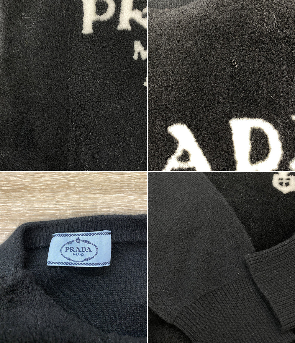 PRADA カシミヤニット ブラック 21AW P24I1B レディース SIZE 36 プラダ