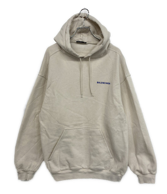 BALENCIAGA バックロゴフーディ スウェットパーカー 600583 メンズ SIZE S バレンシアガ