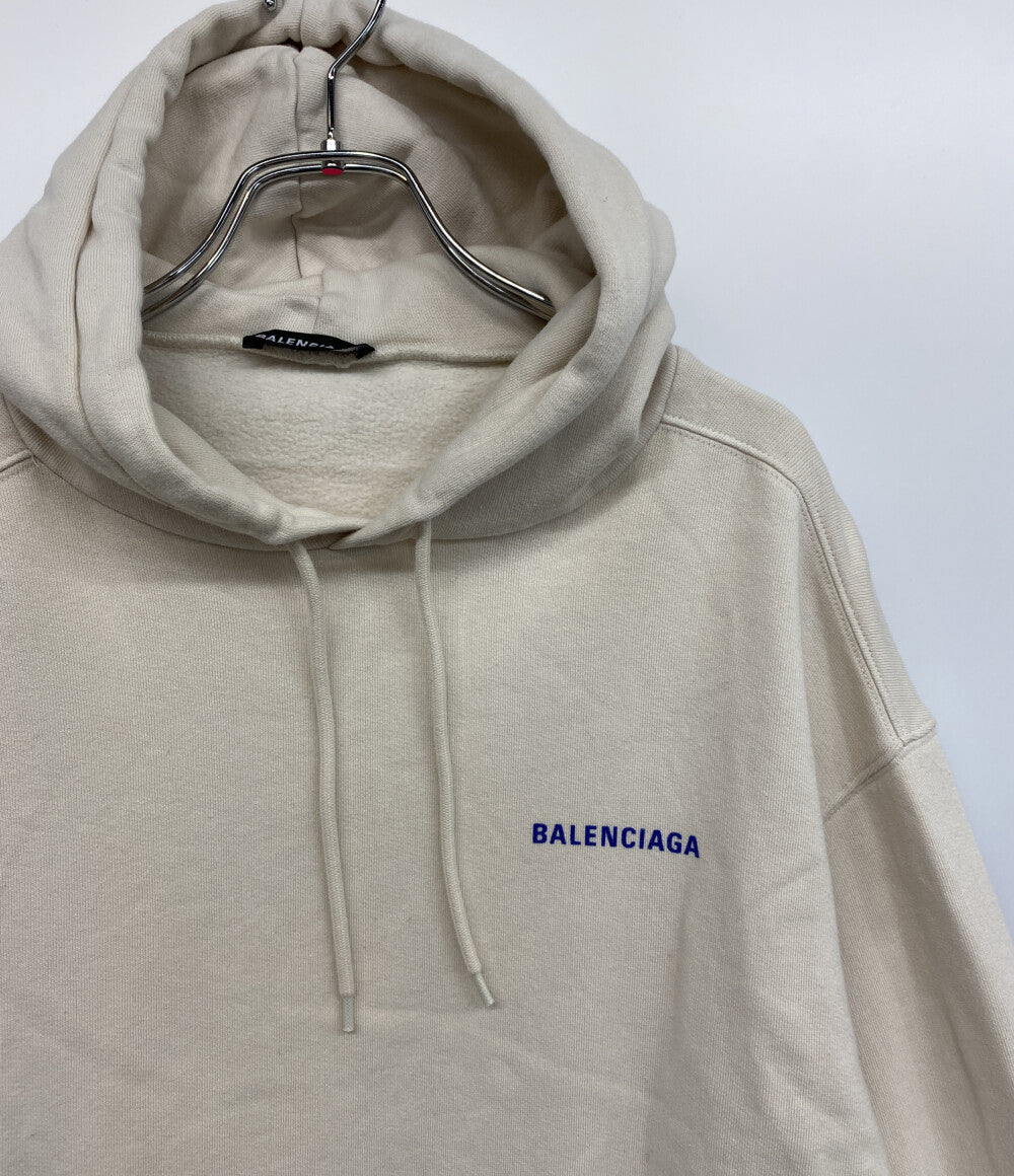 BALENCIAGA バックロゴフーディ スウェットパーカー 600583 メンズ SIZE S バレンシアガ