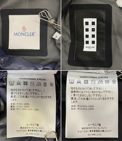 MONCLER×HYKE ハイク フードコート GENIUS4 LANGUARD メンズ SIZE 3 モンクレール