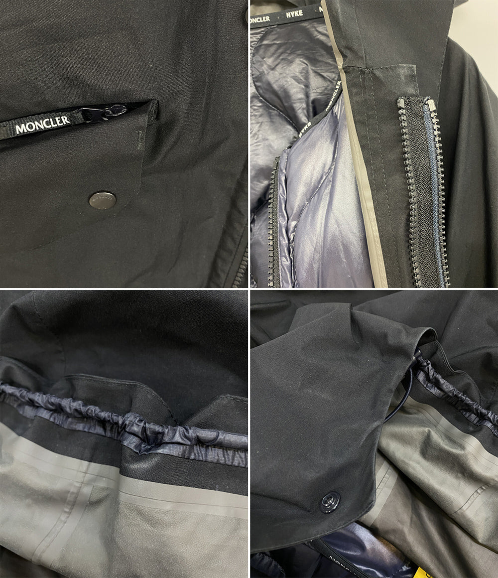 MONCLER×HYKE ハイク フードコート GENIUS4 LANGUARD メンズ SIZE 3 モンクレール