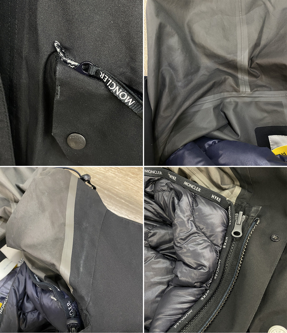 MONCLER×HYKE ハイク フードコート GENIUS4 LANGUARD メンズ SIZE 3 モンクレール