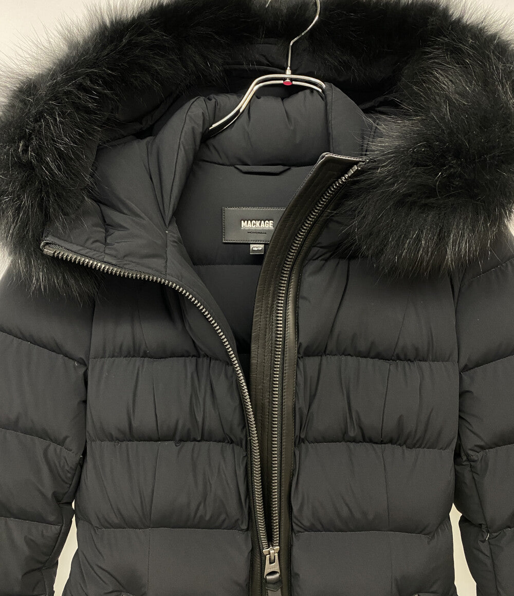 Mackage ダウンコート ブラック 11332618-3A レディース SIZE XS マッカージュ