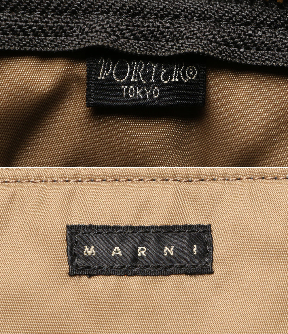 PORTER×MARNI マルニ リュック 2WAY ナイロン メンズ ポーター