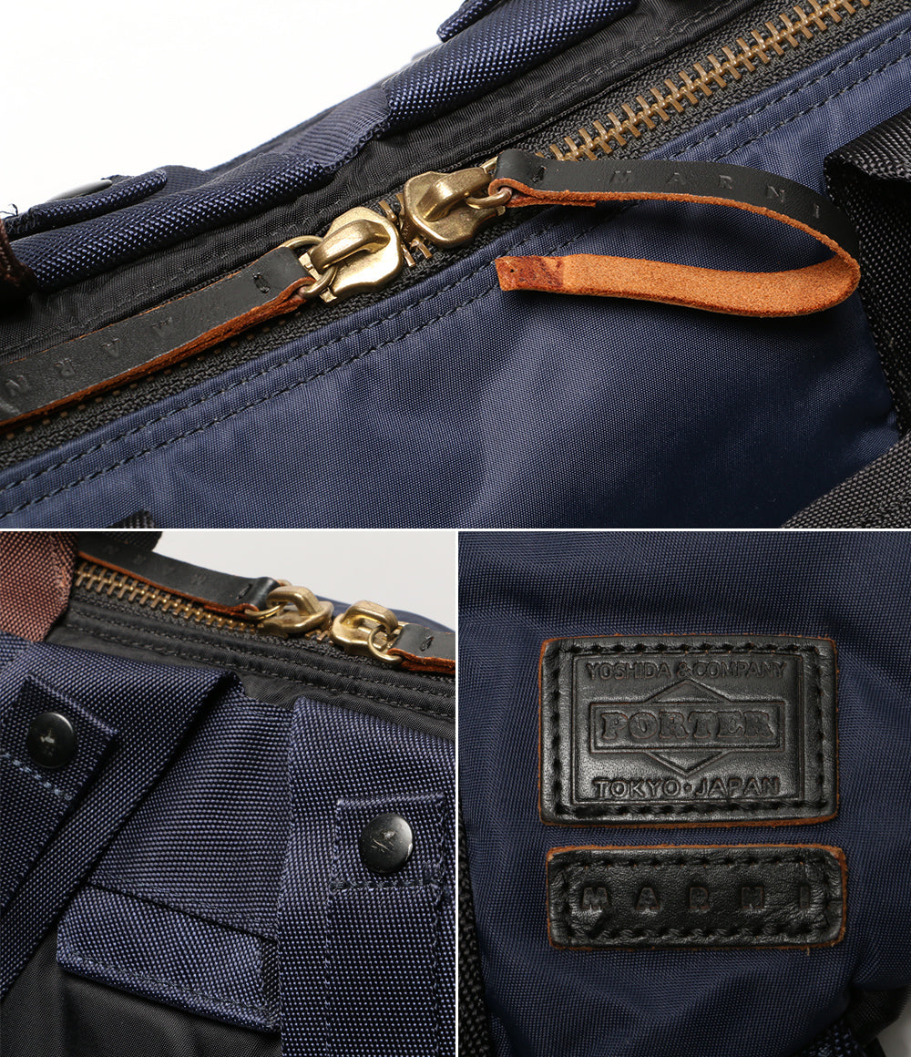 PORTER×MARNI マルニ リュック 2WAY ナイロン メンズ ポーター